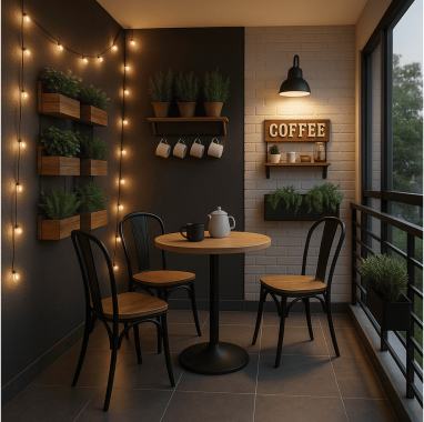 Modern Café Nook