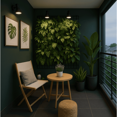 Urban Jungle Balcony