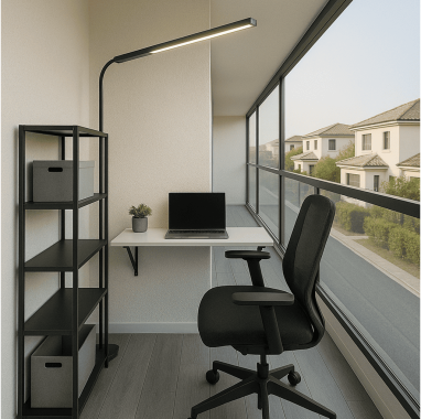 Smart Work-from-Balcony Pod