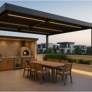 Barbeque & Outdoor Kitchen Terrace