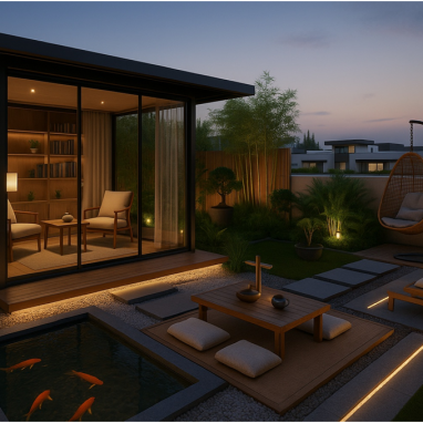 Rooftop Fitness Studio Terrace