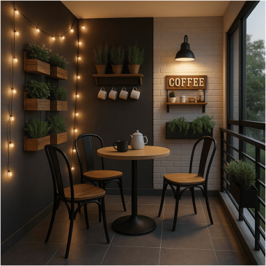 Modern Café Nook