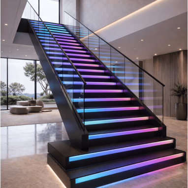 Futuristic Carbon-Fiber Stair