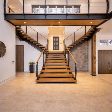 Japanese Zen Timber Stair