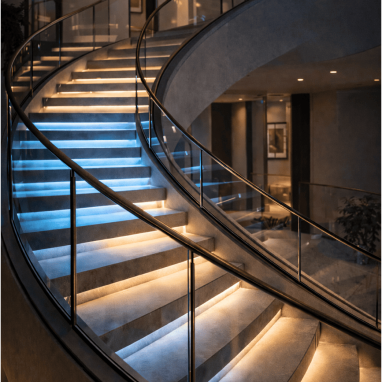 Smart Adaptive LED Stair